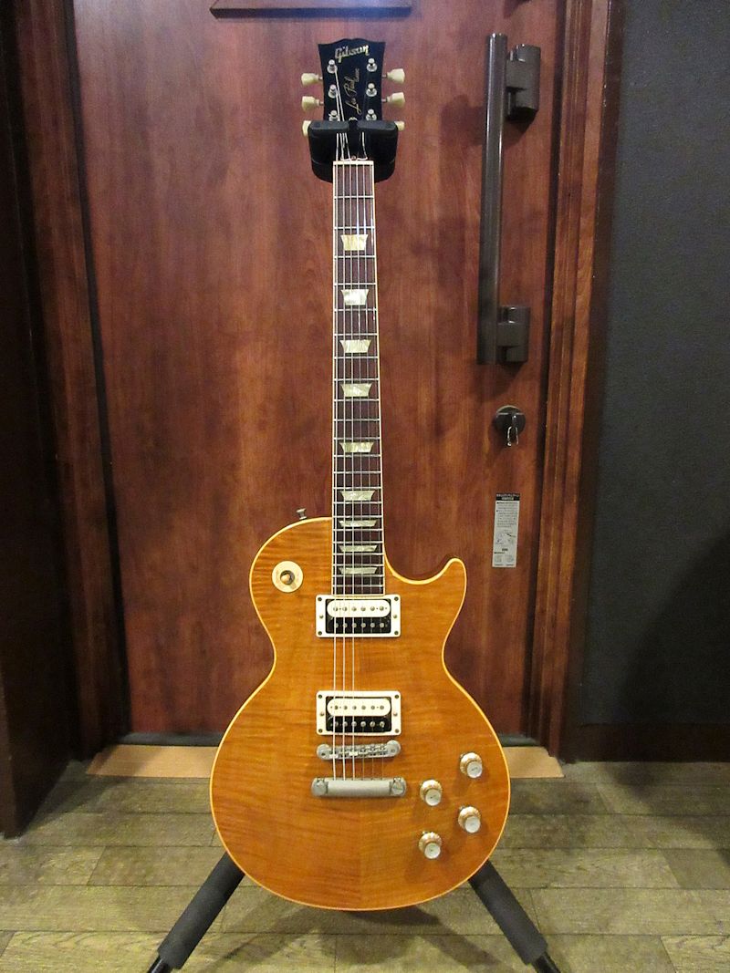 1995 Gibson Les Paul Classic Premium Plus Trans Amber