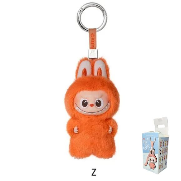 POP MART Labubu V4 The Monsters Pin For Love Alphabet Plush