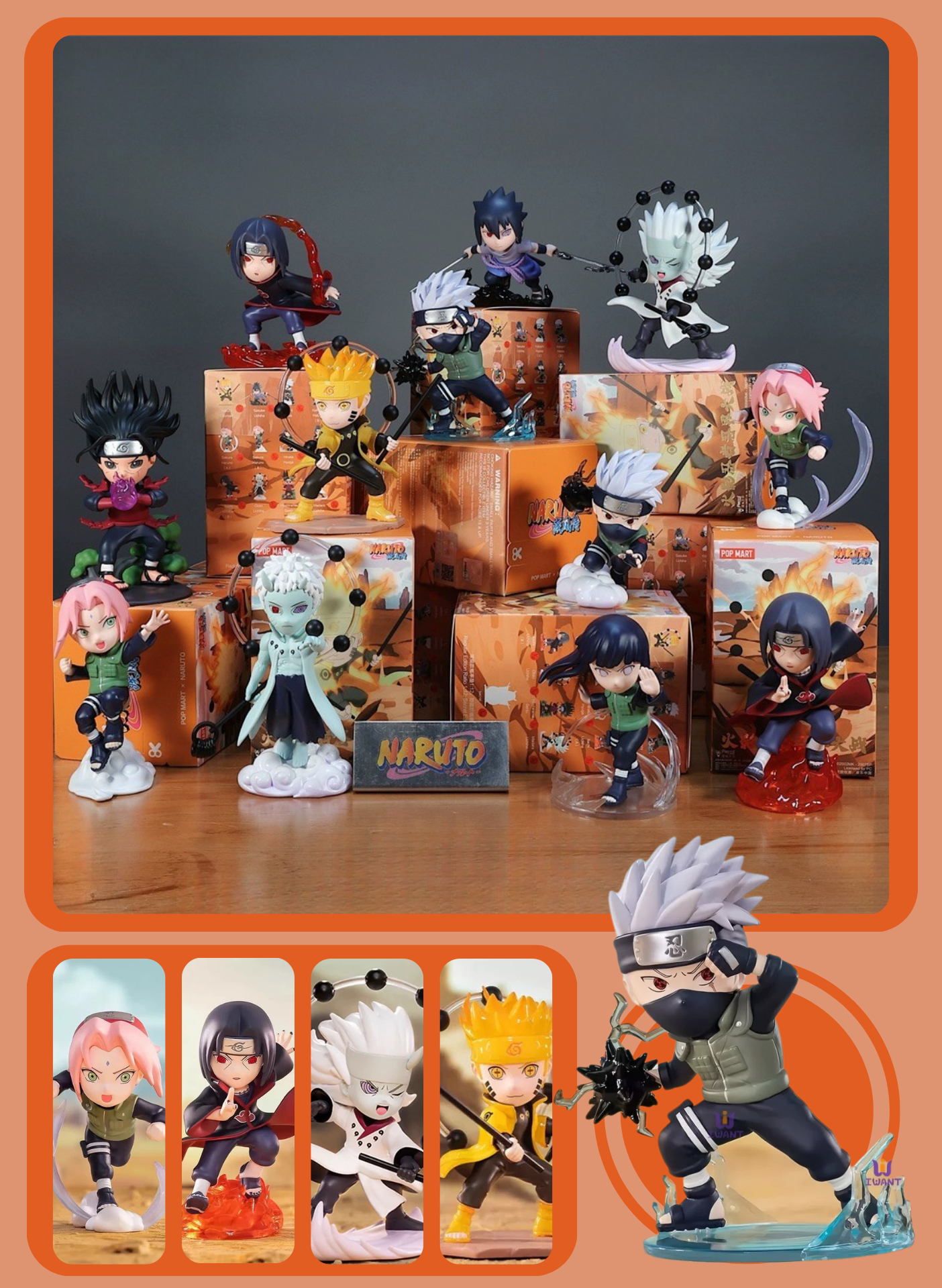 POPMART Naruto Ninja World War Series – HTFansClub