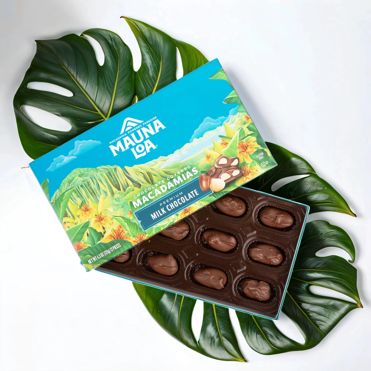 Mountains Milk Chocolate Covered Macadamia Nuts | Mauna Loa