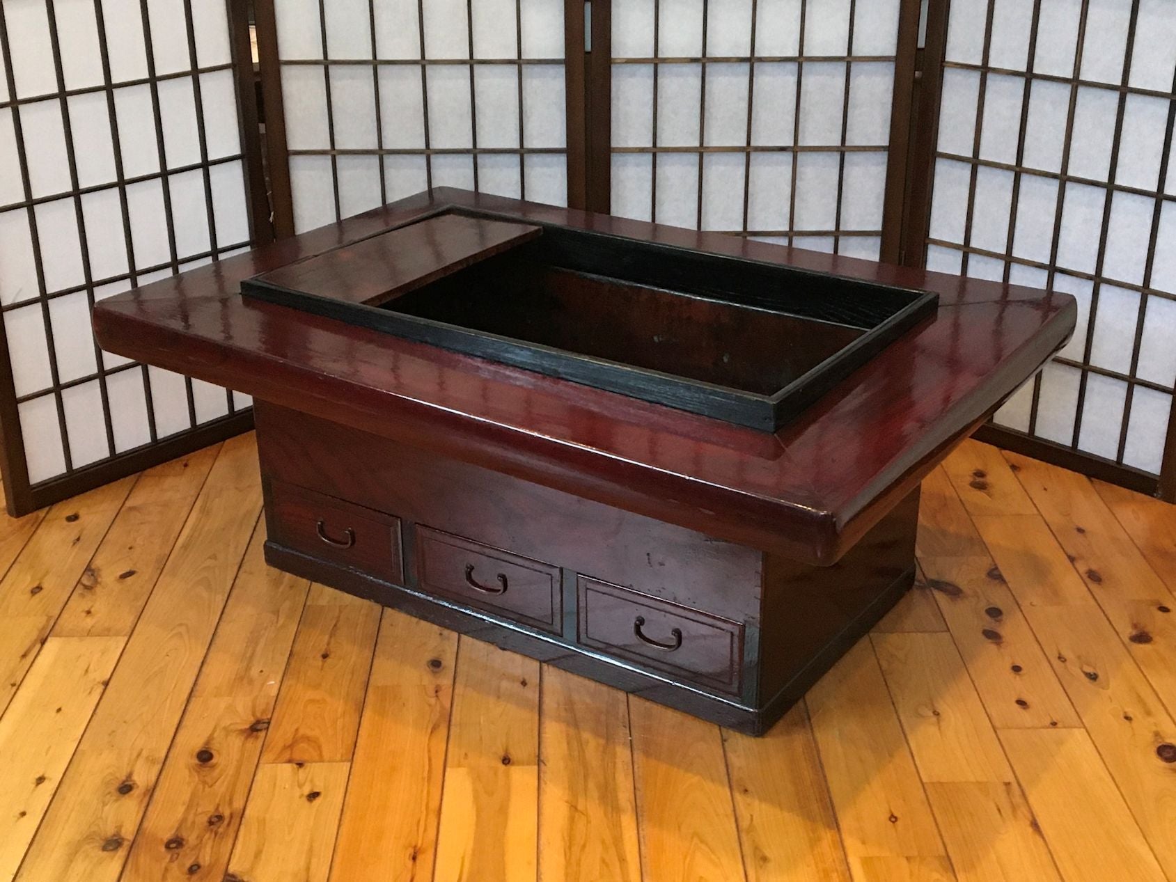 関西長火鉢 KS351 – 【火鉢専門通販ショップ】火鉢.shop 増田屋