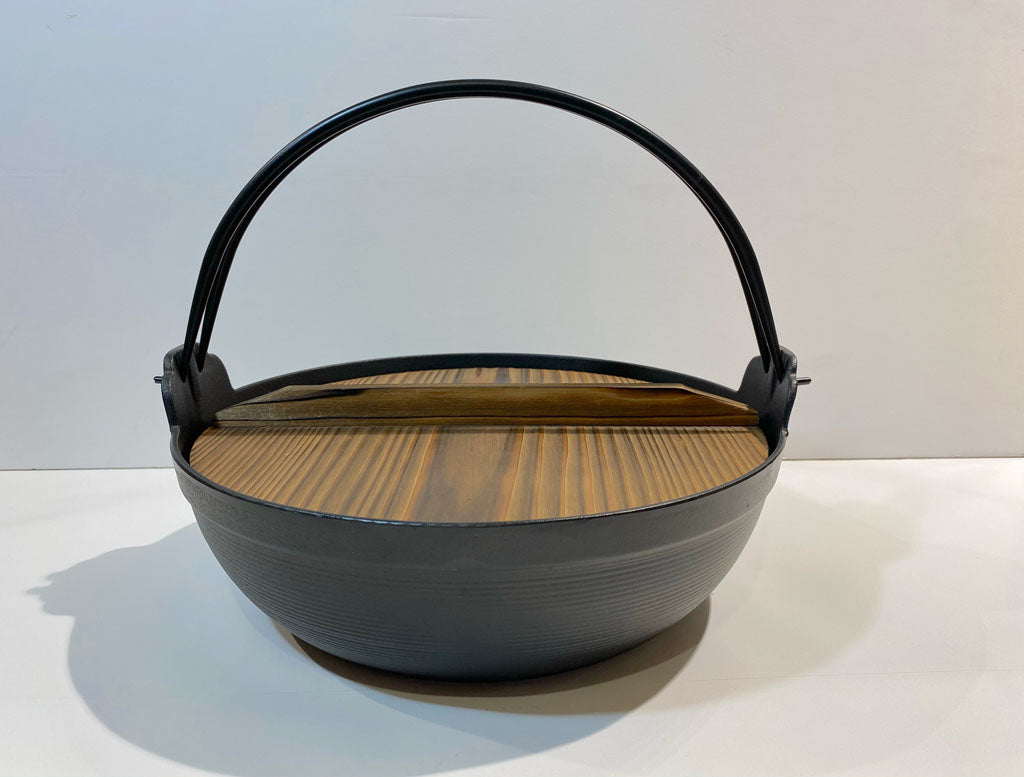 古里鍋深型30cm（焼付）