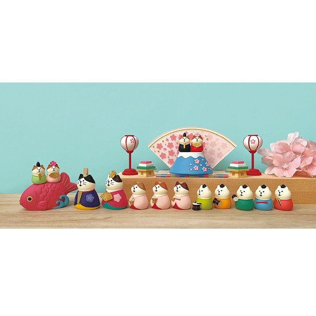 concombre（コンコンブル）にぎやかなごやか ひなまつり なごやか三