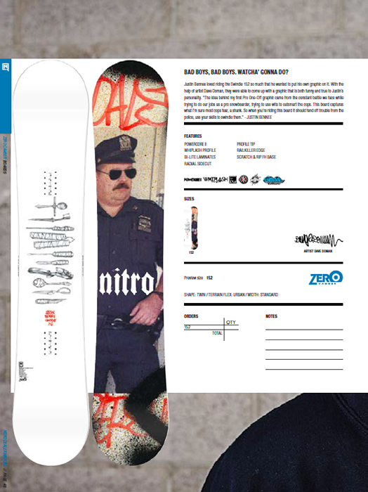 ナイトロ（NITRO）【SWINDLE JUSTIN BENNEE 13-14】正規品/メーカー