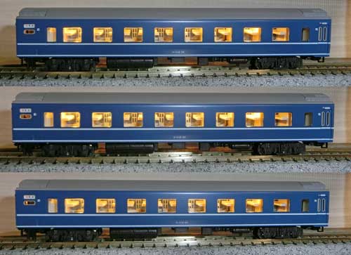 KATO 14系寝台特急「さくら」長崎編成の室内灯取付け | 鉄道模型を楽しもう