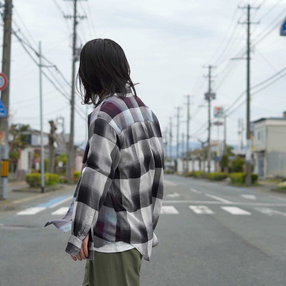 UNUSED × SUGARHILL 極上のオンブレシャツ。 | 1989 Men's Blog