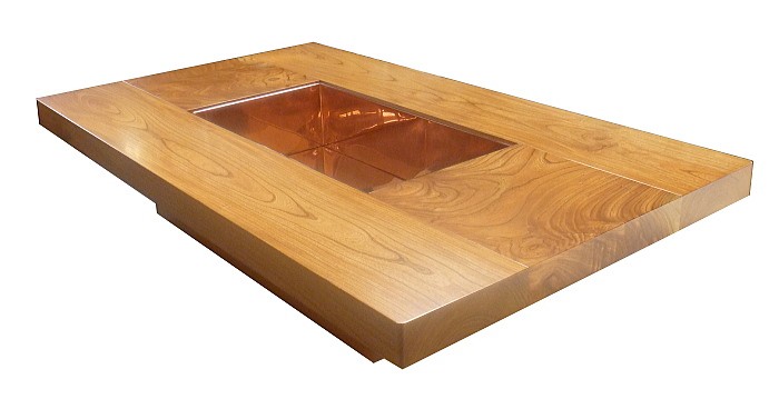 囲炉裏 テーブル けやき ケヤキ 欅