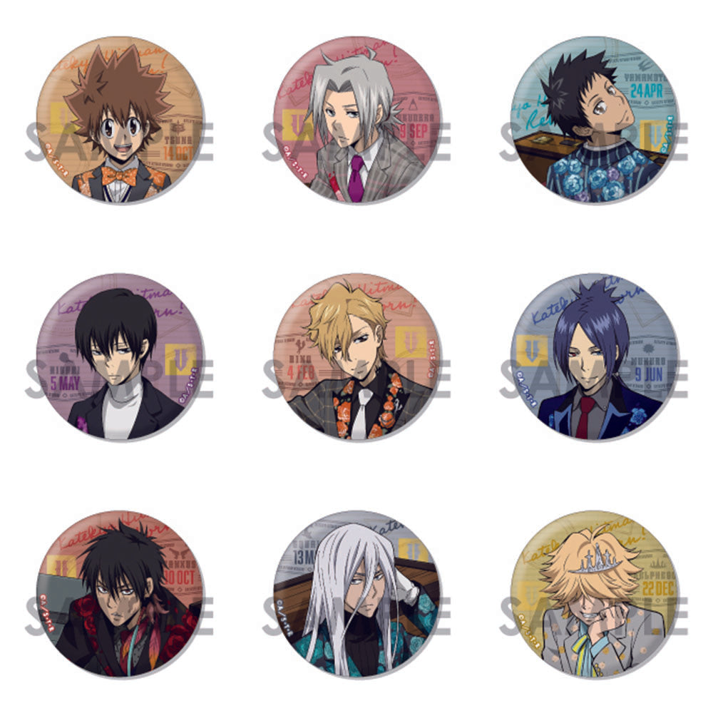 家庭教師ヒットマンREBORN! トレーディング缶バッジ-TRUNK- – JUMP