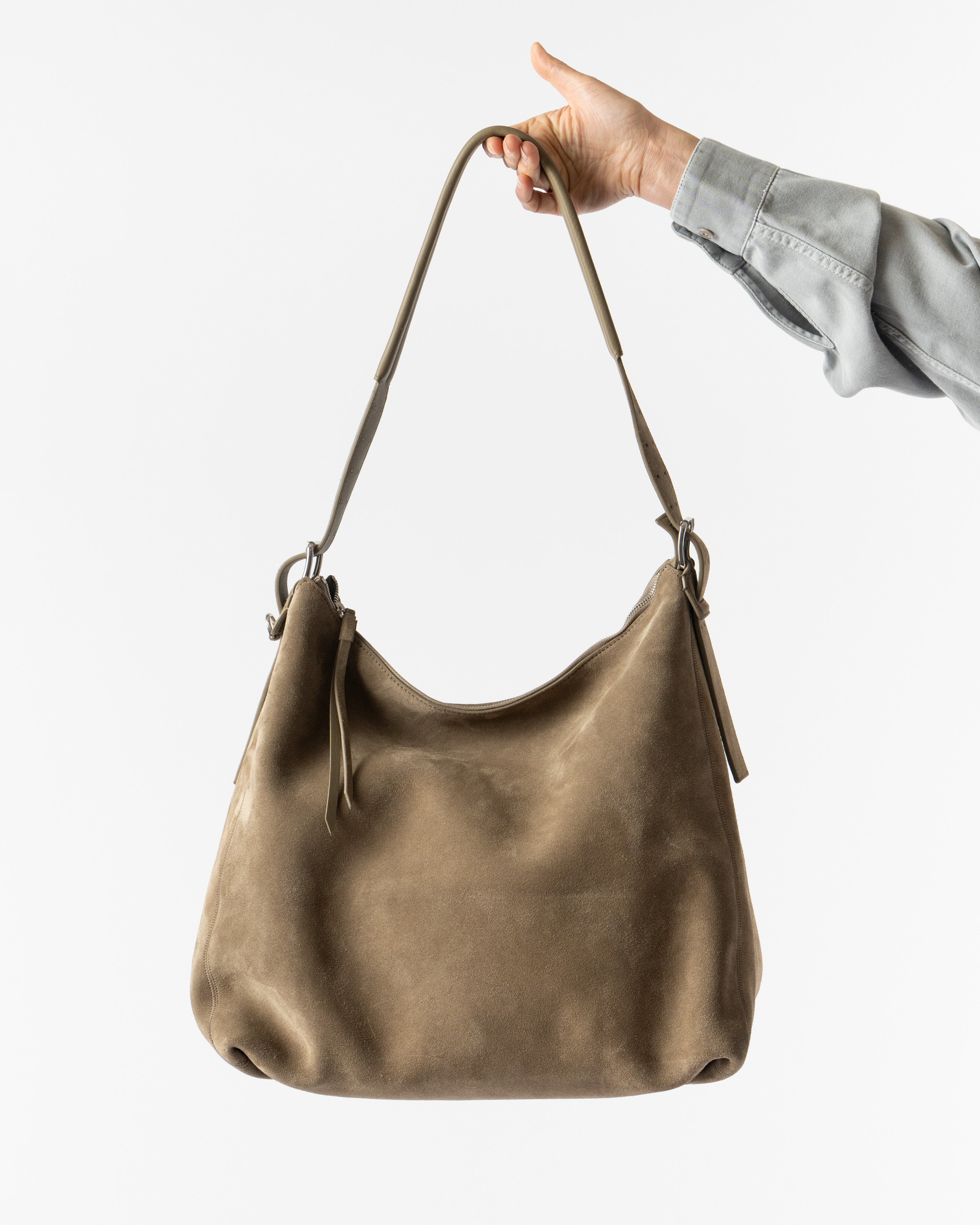 Lemaire Pebble Belted Hobo Bag Curated at Jake and Jones