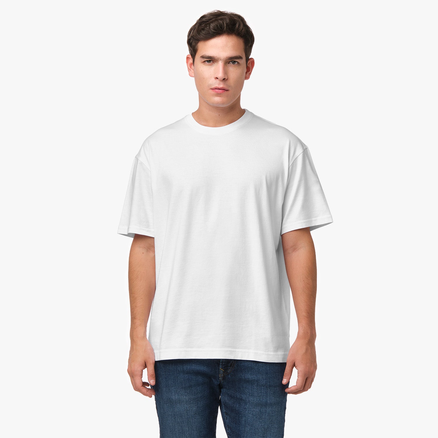 Men's Relaxed Pima Cotton T-Shirt — Brilliant White – JAMES BARK