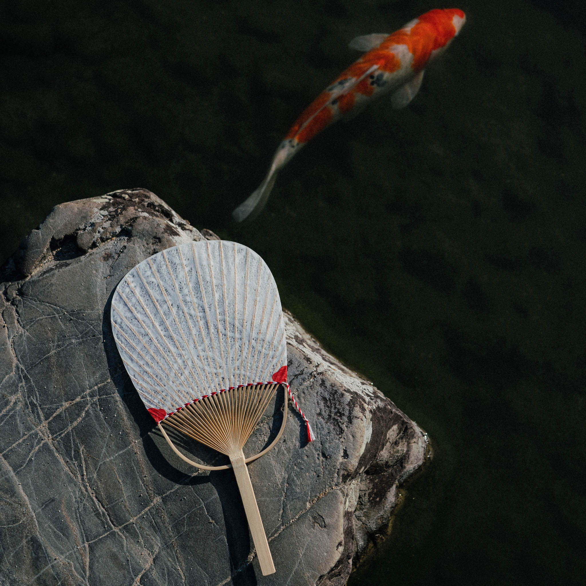 丸亀うちわ | 縁起柄 | 七宝 | うちわ屋 涼