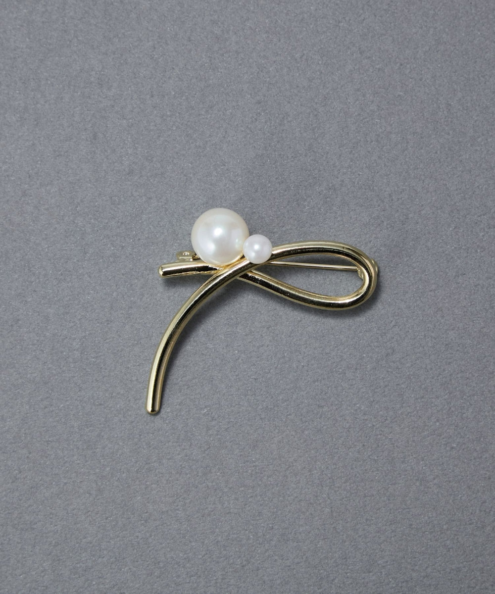 Phoebe/フィービィー】 クロスメタルパールブローチ – JEWEL ADDICT