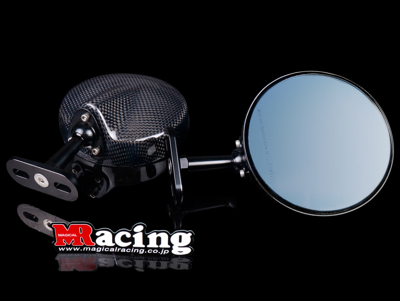 Magical Racing RR Carbon Mirrors - Type-6 - JHPUSA