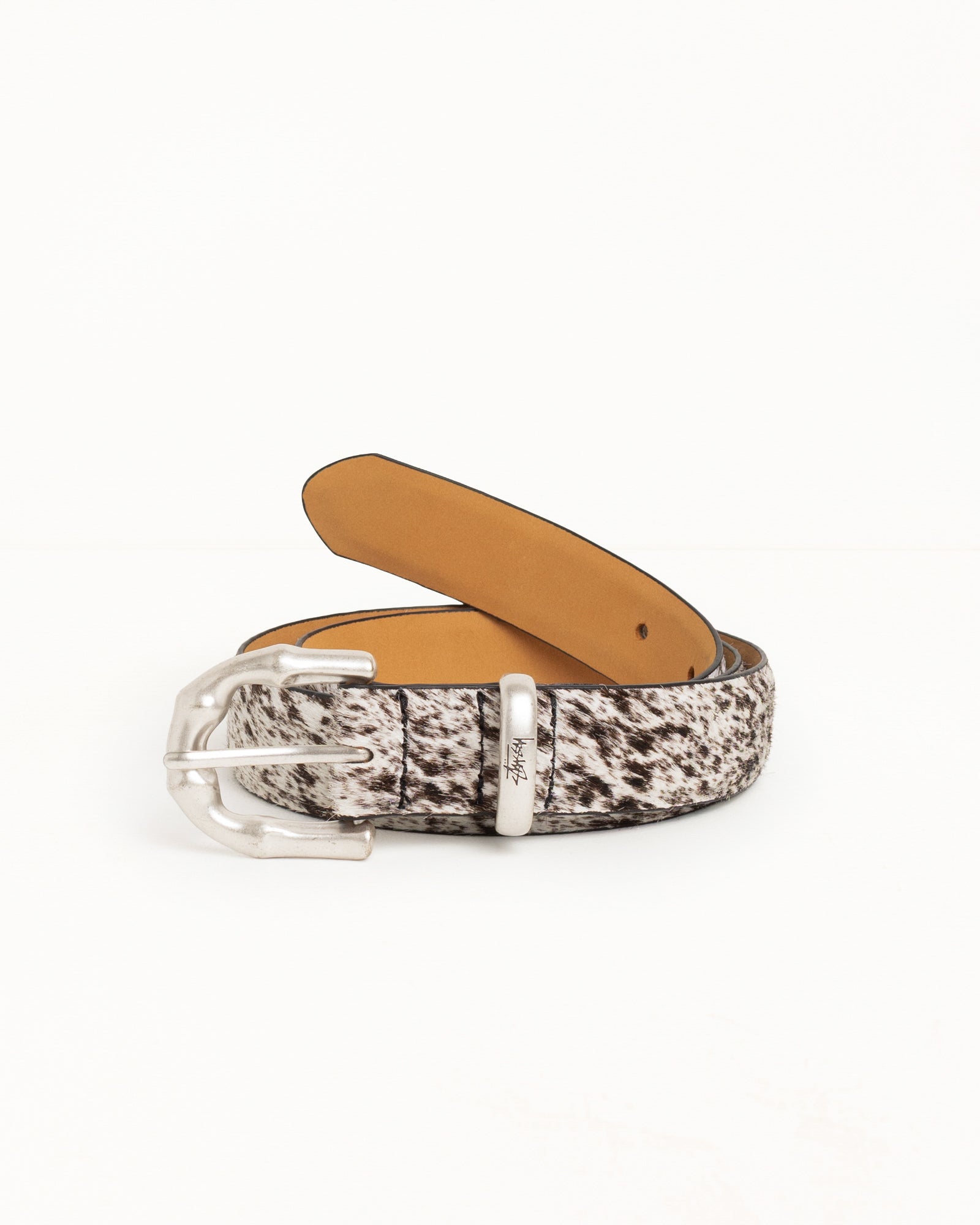 Bamboo Buckle Belt – Hairy Marble | Accessories | Stüssy Japan