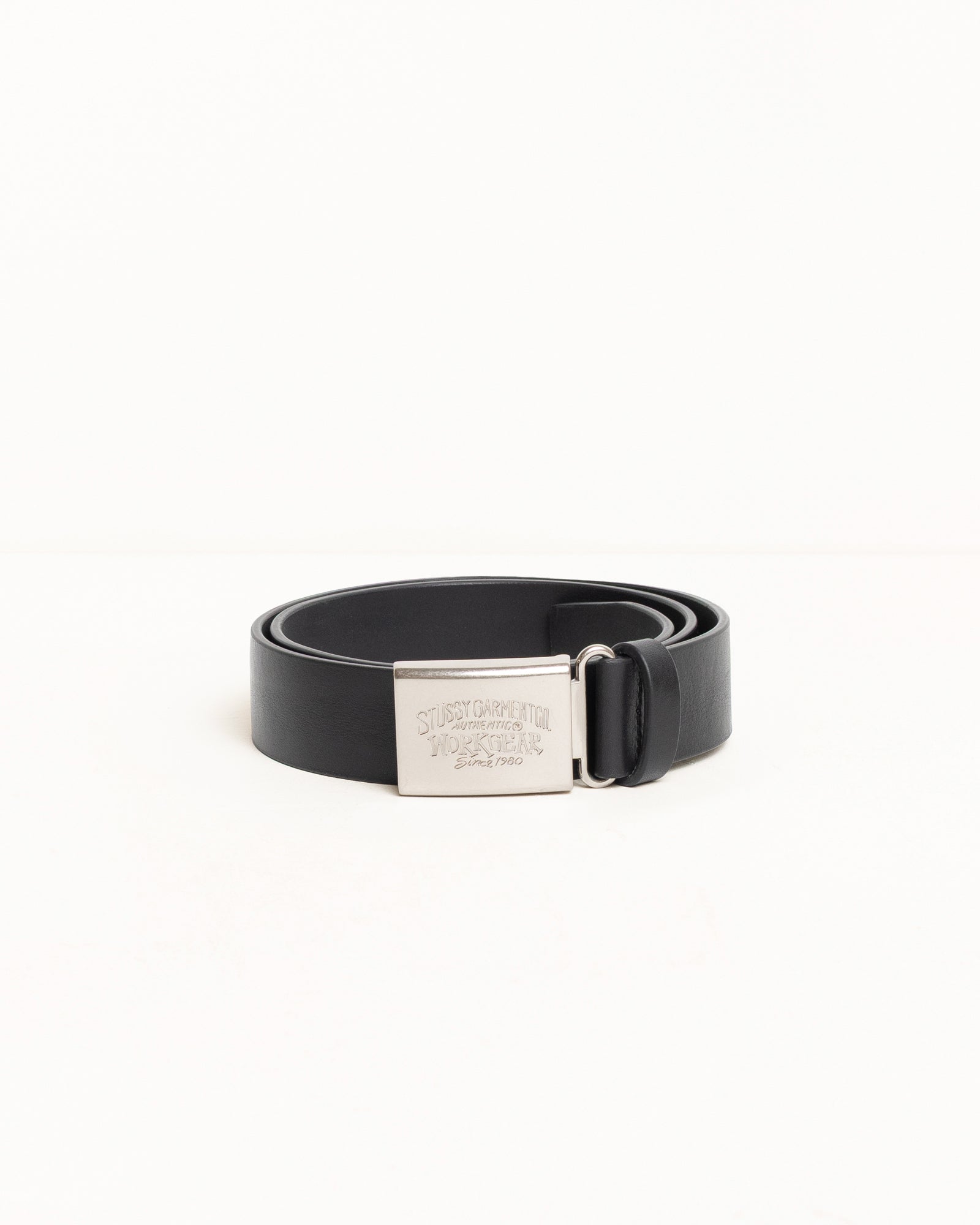 Workgear Buckle Belt – Black | Accessories | Stüssy Japan