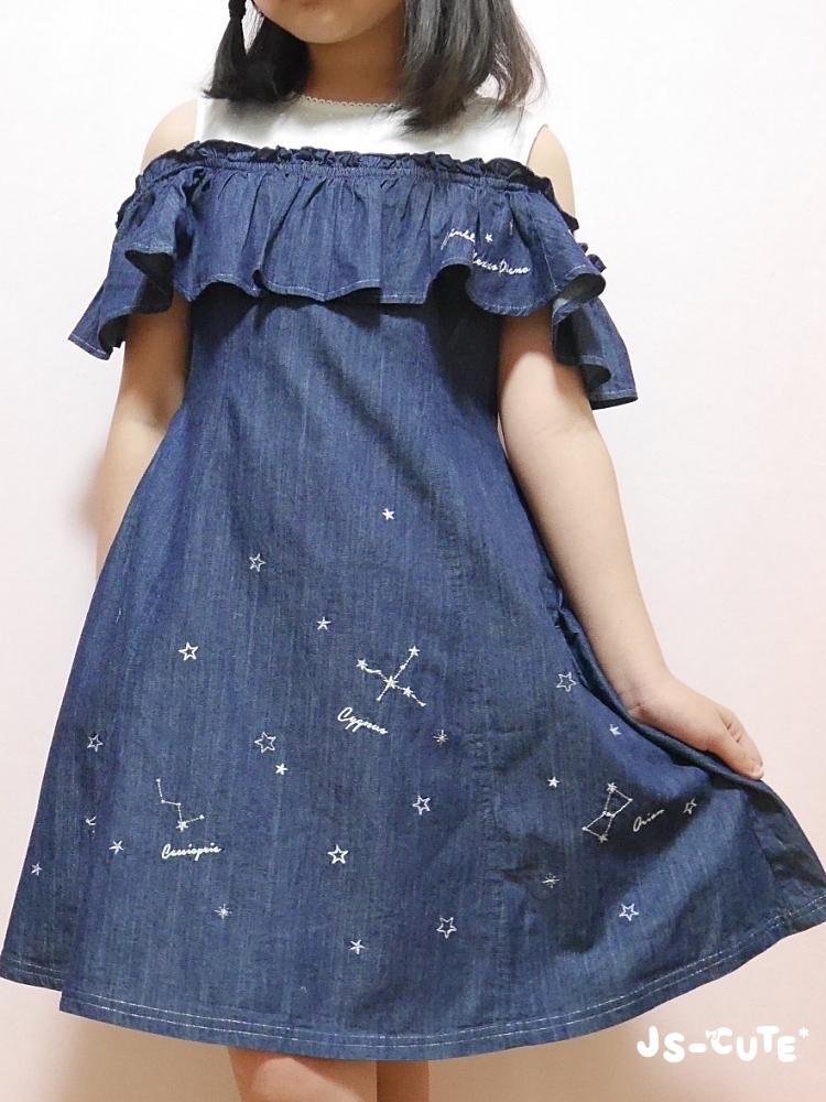 mezzo piano junior】今季の新作をセール購入♡ 星座刺しゅう