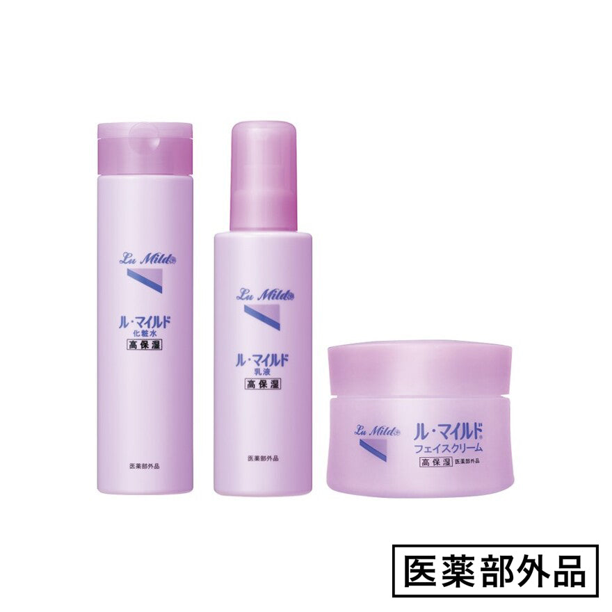 ル・マイルド 化粧水＋乳液＋フェイスクリームセット – 健栄オンライン
