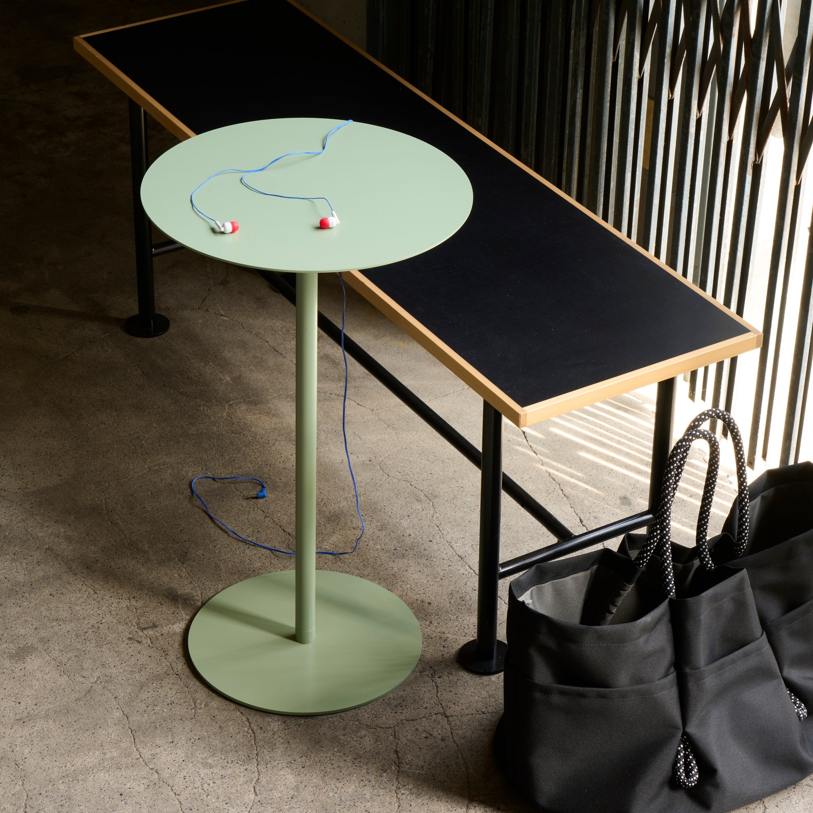 サイドテーブル-01-ライトグレー - KIT