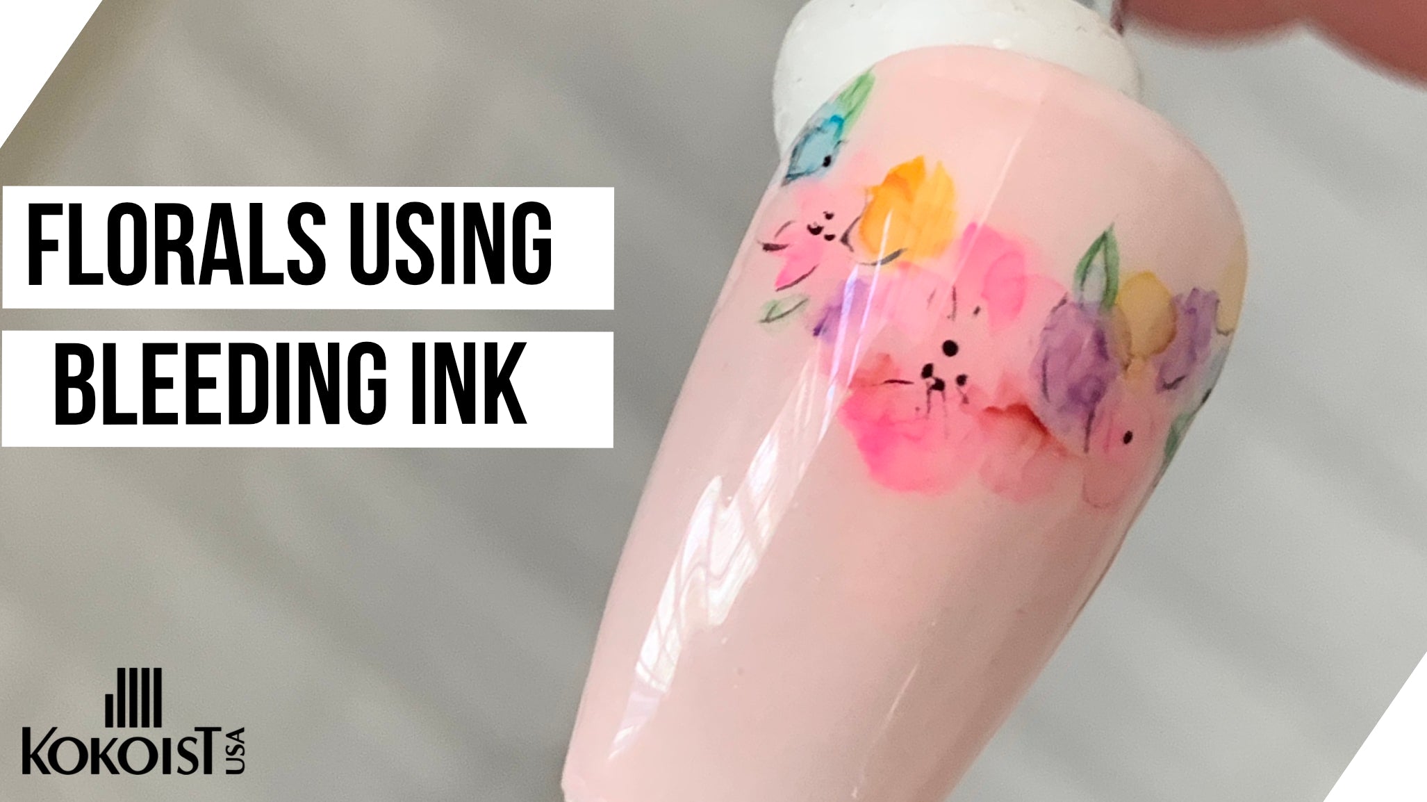 How To Watercolor Flowers With KOKOIST Bleeding Inks – KOKOIST USA