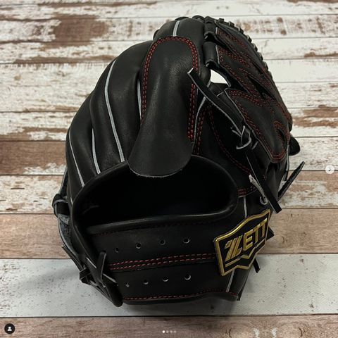 VictoryHeart軟式野球用グローブブラック オーダーメイド VictoryHeart