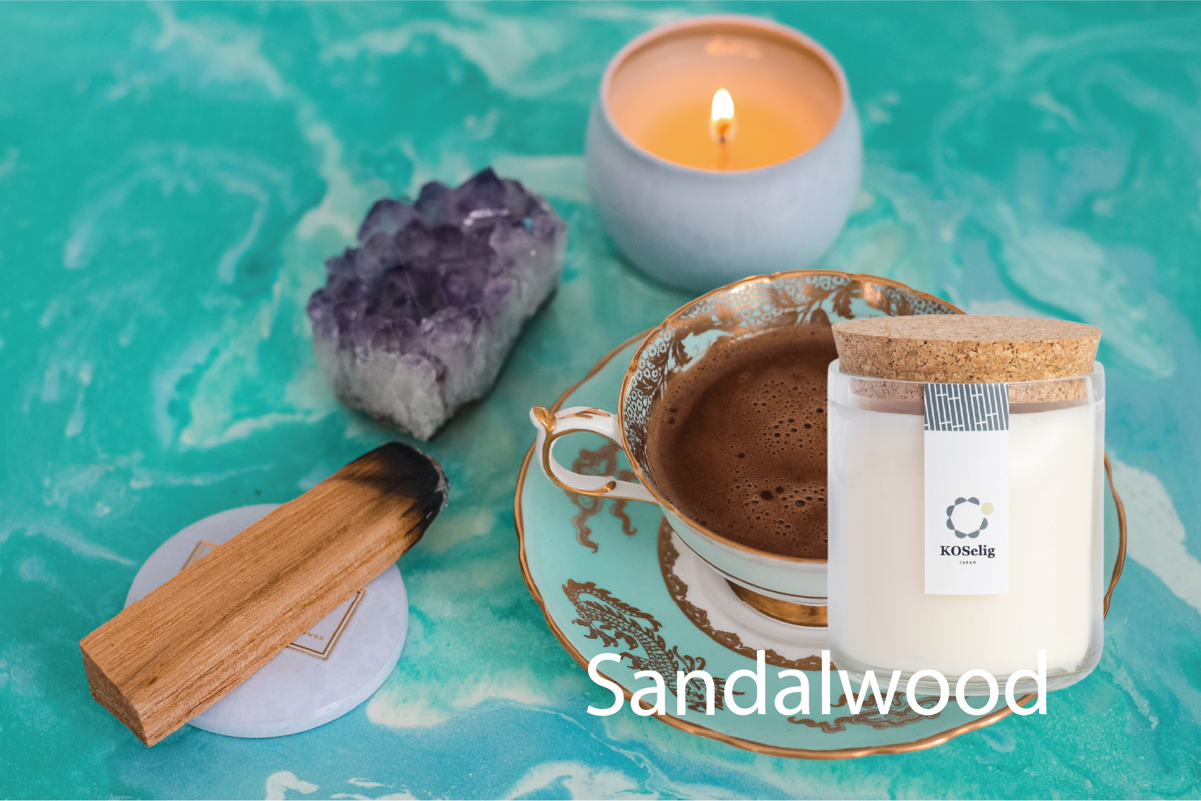 Sandalwood【サンダルウッド】|アップサイクルキャンドル – KOSelig JAPAN