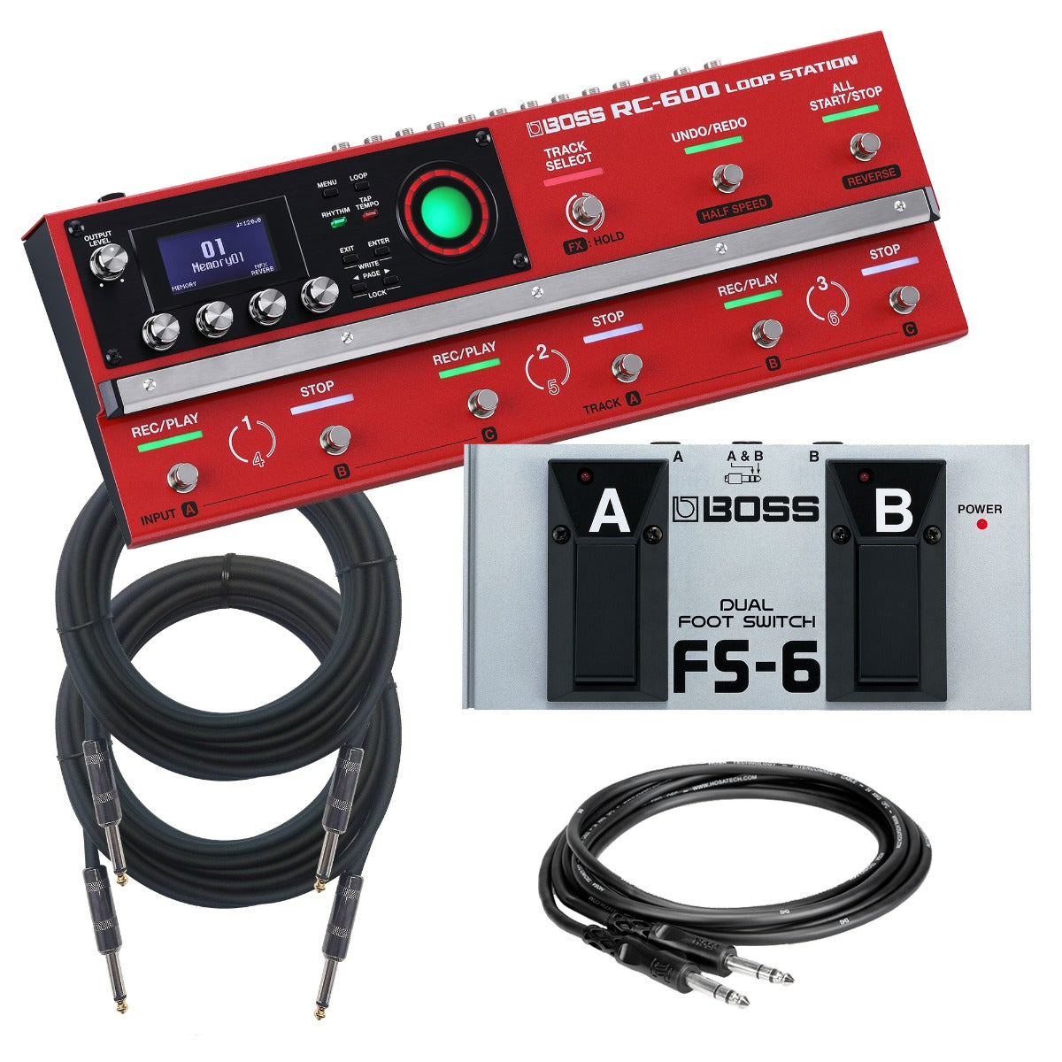 Boss RC-600 Loop Station PERFORMER PAK – Kraft Music