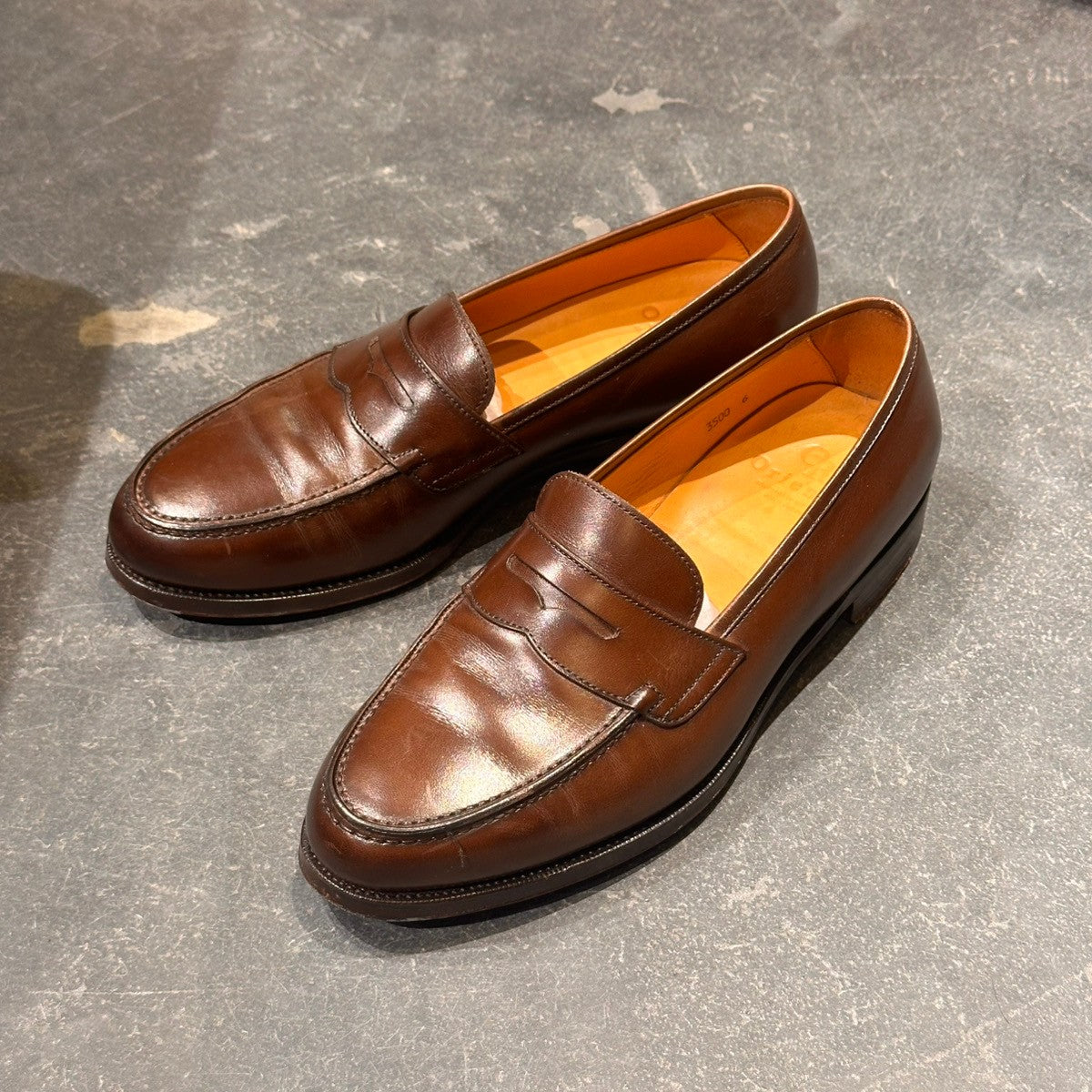 美品【ORIENTAL】オリエンタル アルバース 3500 ローファー バー