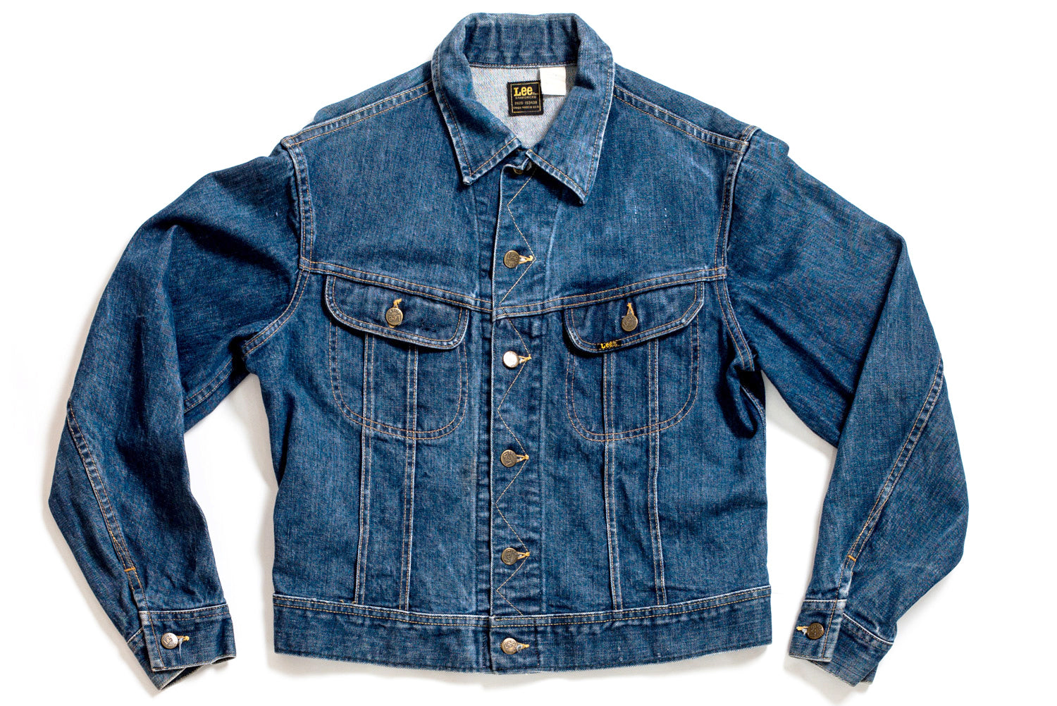 Lee Rider 101-J Denim Jacket 1970. – Le Zouave Shop