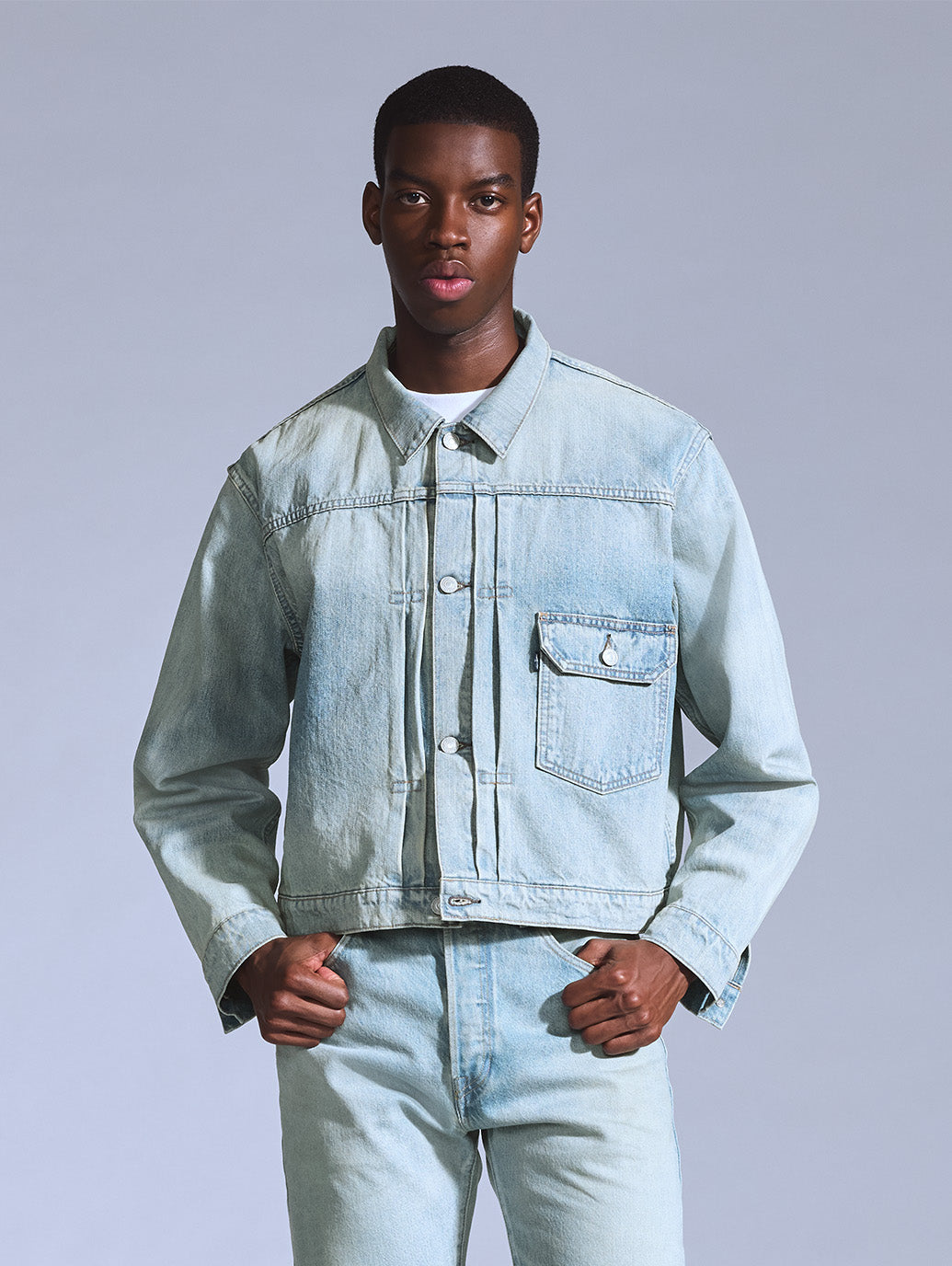 BLUETAB™ TYPEⅠトラッカージャケット – リーバイス®公式オンラインストア