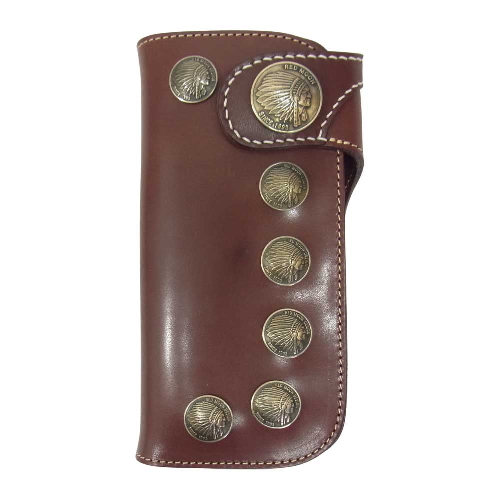 REDMOON レッドムーン HM-CW02O レザー コンチョボタン ロング