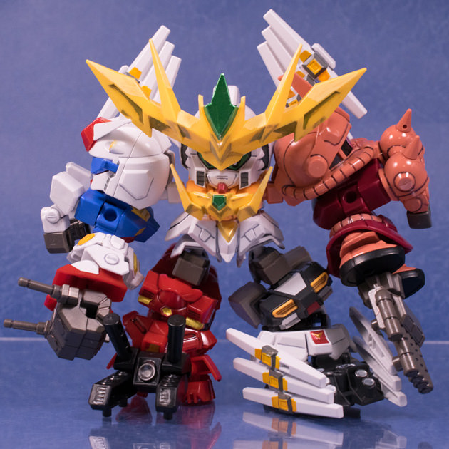 レビュー ミニプラ スーパーショックガンダム（合体編） : ふぃぎゅる！