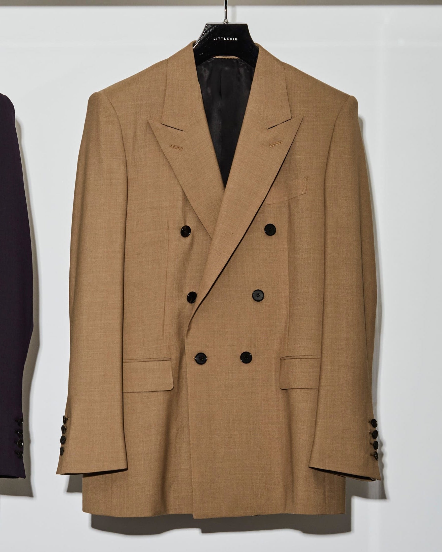 LITTLEBIG(リトルビッグ)の21SS Flare Sleeve Double Breasted Jacket