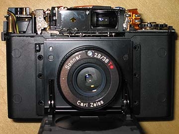 レンズをはずしてみる