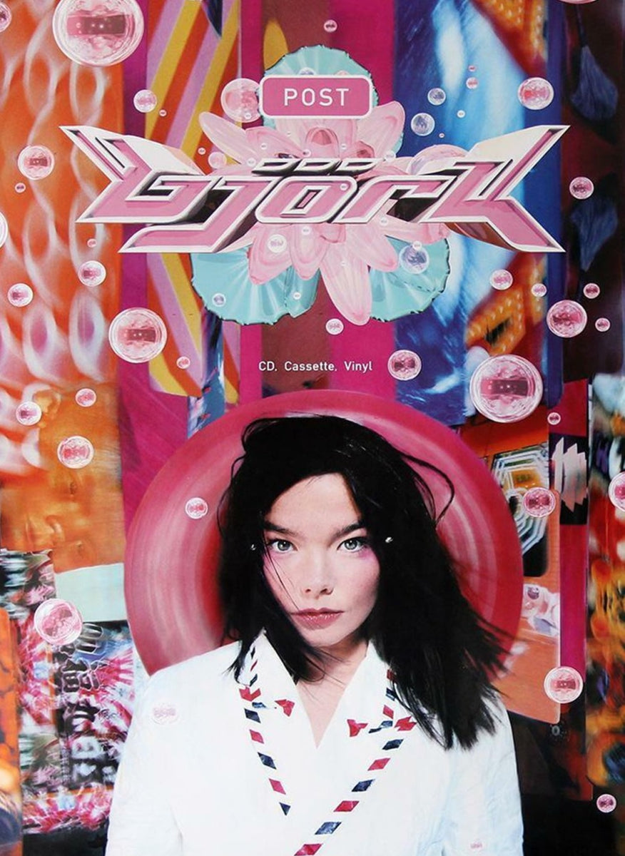 Shop Bjork - Post Original Vintage Poster - Printed Originals