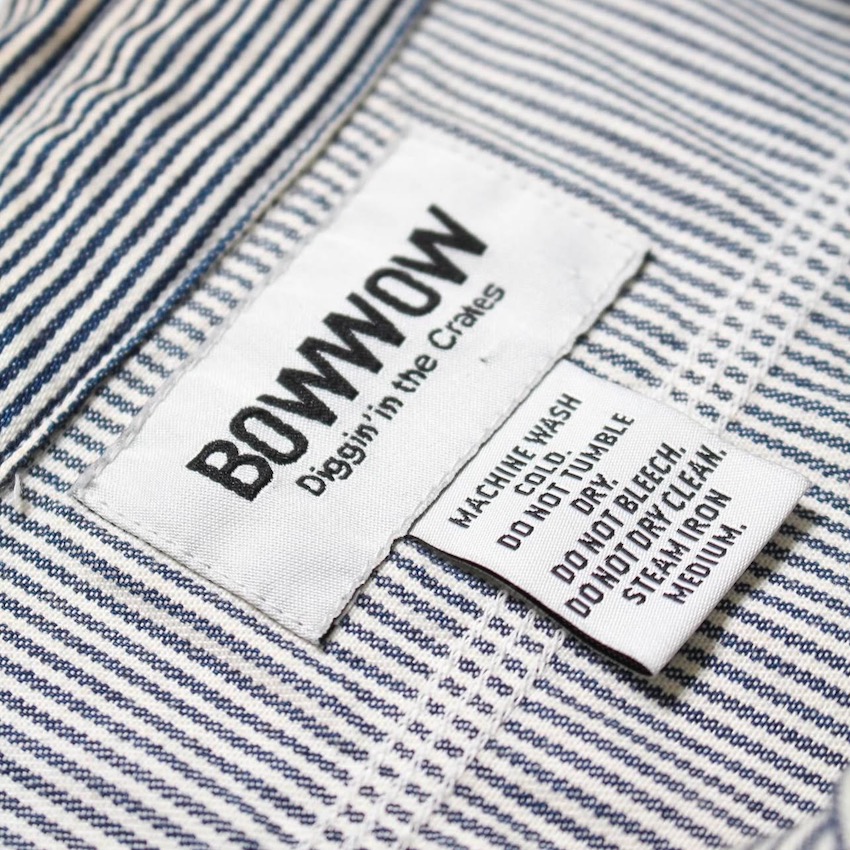 BOWWOW WORK HICKORY STRIPE PO SHIRTS - Blog
