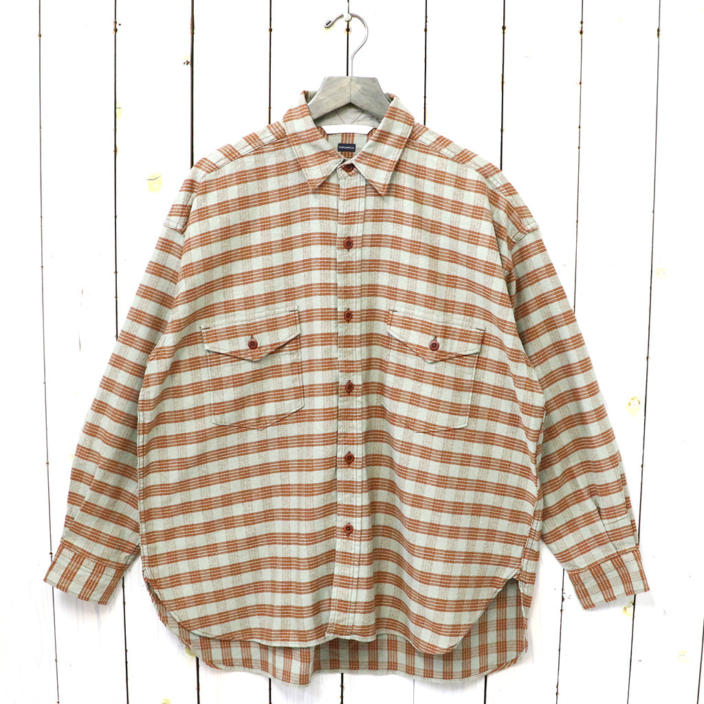 nanamica『Cotton Silk Deck Shirt』(Sunset) – Reggieshop