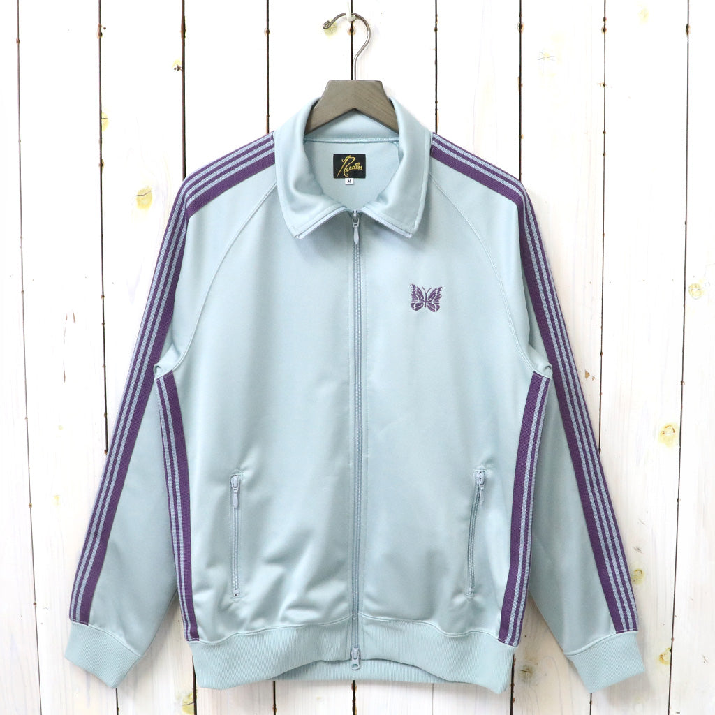 Needles (ニードルズ) : Track Jacket-Poly Smooth (Sax) – Reggieshop