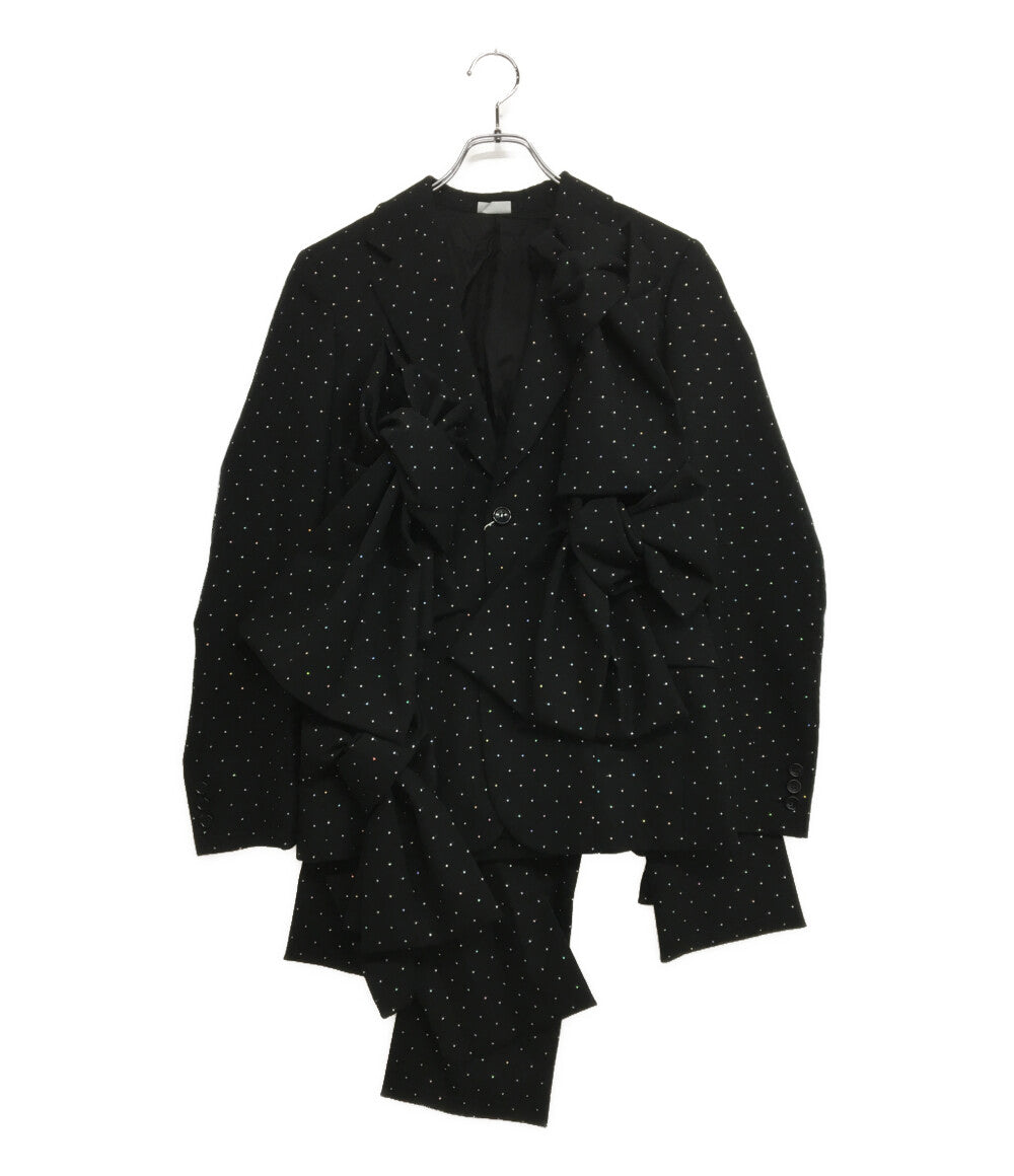 美品 COMME des GARCONS HOMME PLUS ラメファブリックリボンジャケット