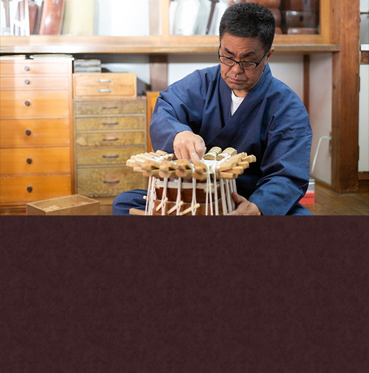 中古津軽三味線（金ホゾ） 極上 sc-t41 大津楽器店｜明治34年から続く