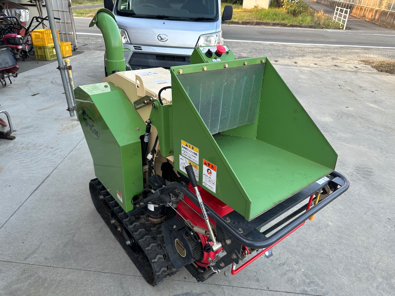 中古粉砕機・チッパー】カルイ ドラコン KDC-131B チッパーナイフ式 13