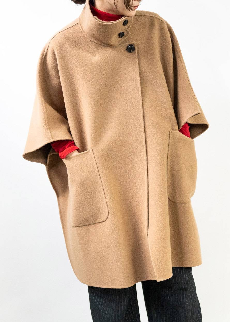 CLOCHE】ダブルフェイスポンチョコート/55284504