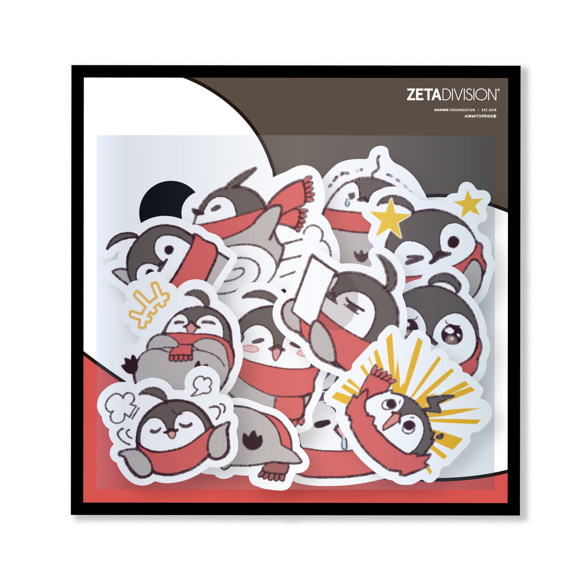 Equal patch sticker （パッチステッカーセット） STICKER SET – ZETA