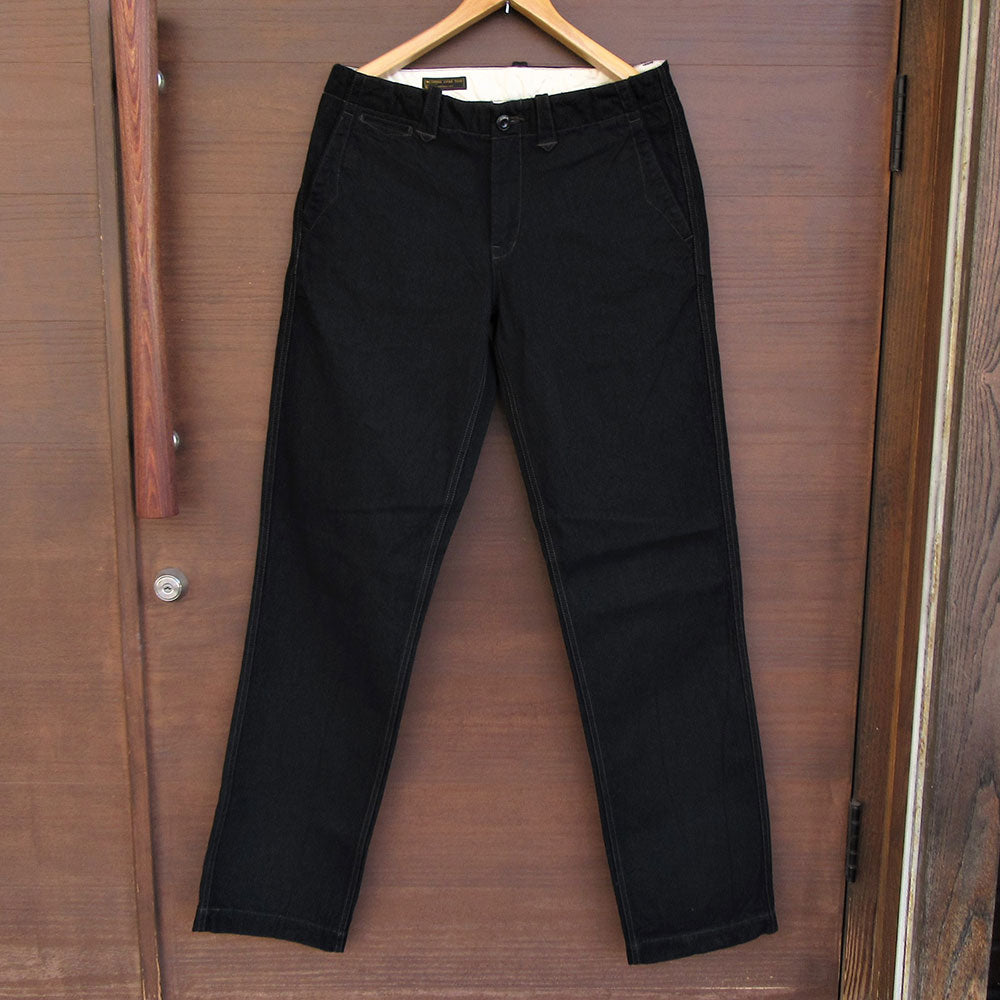 WESTRIDE/ウエストライド】THICK RIDE PANTS BLK DENIM – Stroke Clothing