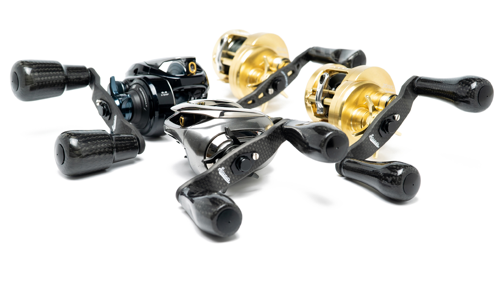 スタジオコンポジット ベイトリール用ハンドル シマノ 16アンタレスに