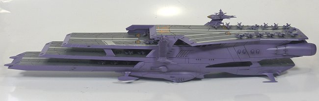 【未組立】ヤマト 大ガミラス帝国軍ガイペロン級多層式航宙母艦 ランベア 71VVGP+SbsL._AC_UF350,