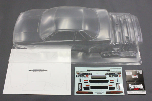 Nissan Silvia S13 Coupe 240sx 1-10 Body Set [Pandora] PAB-3123
