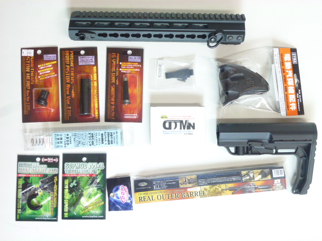 □SAATカスタムブログ□次世代M4A1 DTM（電子トリガー）＋内部カスタム