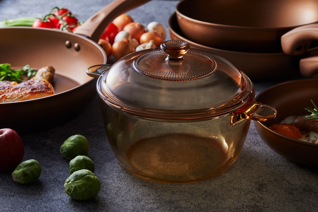 VISIONS 耐熱ガラス製 両手鍋 クックポット 3.5L – 佐藤商会 ONLINE STORE