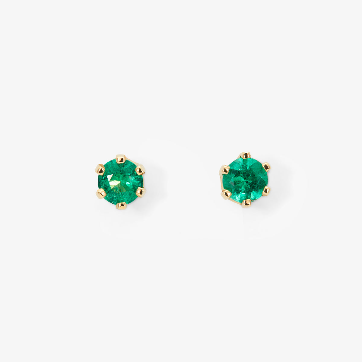 3.5mm Emerald Studs – Satomi Kawakita Tokyo