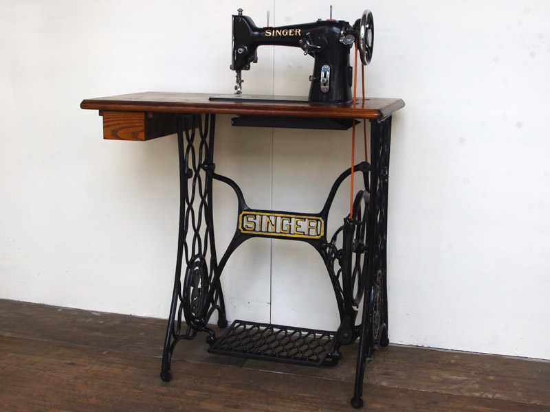 No.388 SINGER 206D シンガー製 家庭用ジグザグ 足踏みミシン